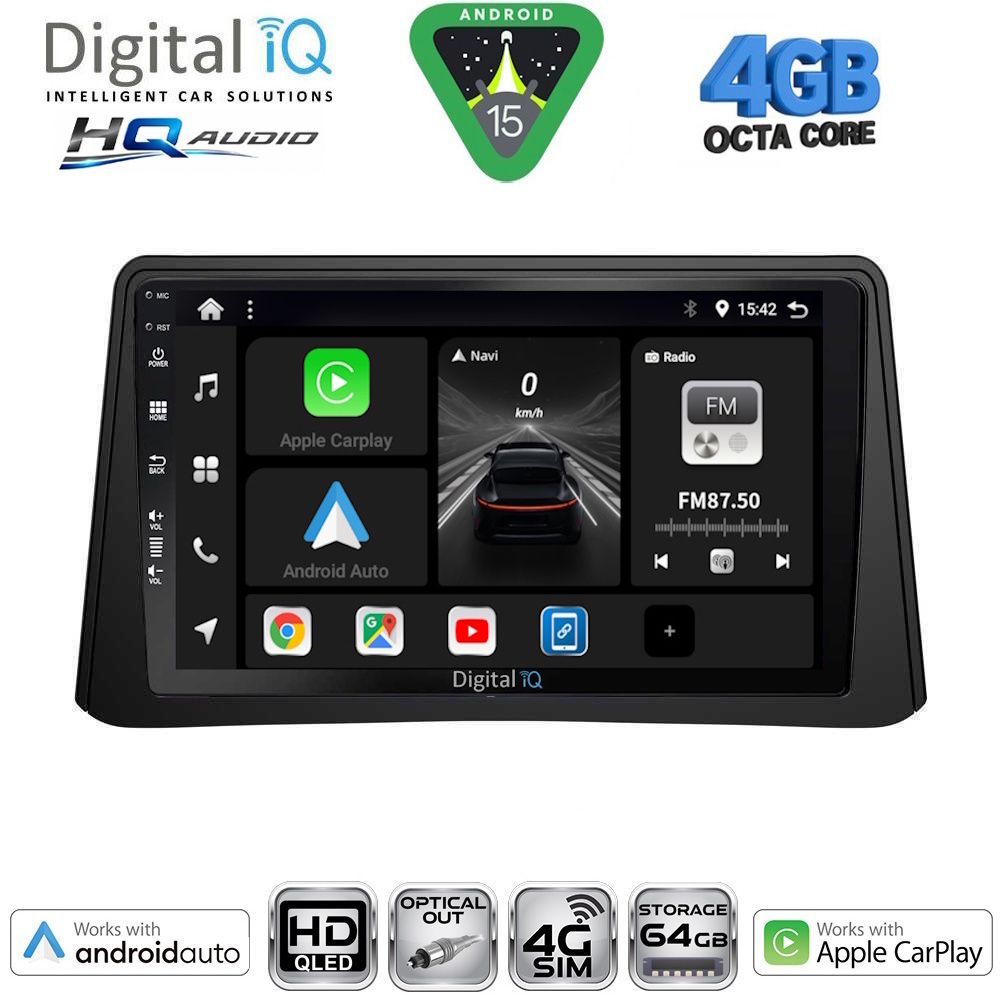 DIGITAL IQ BXK 19496_CPAA (9inc) MULTIMEDIA TABLET for OPEL MOKKA mod. 2012-2015
