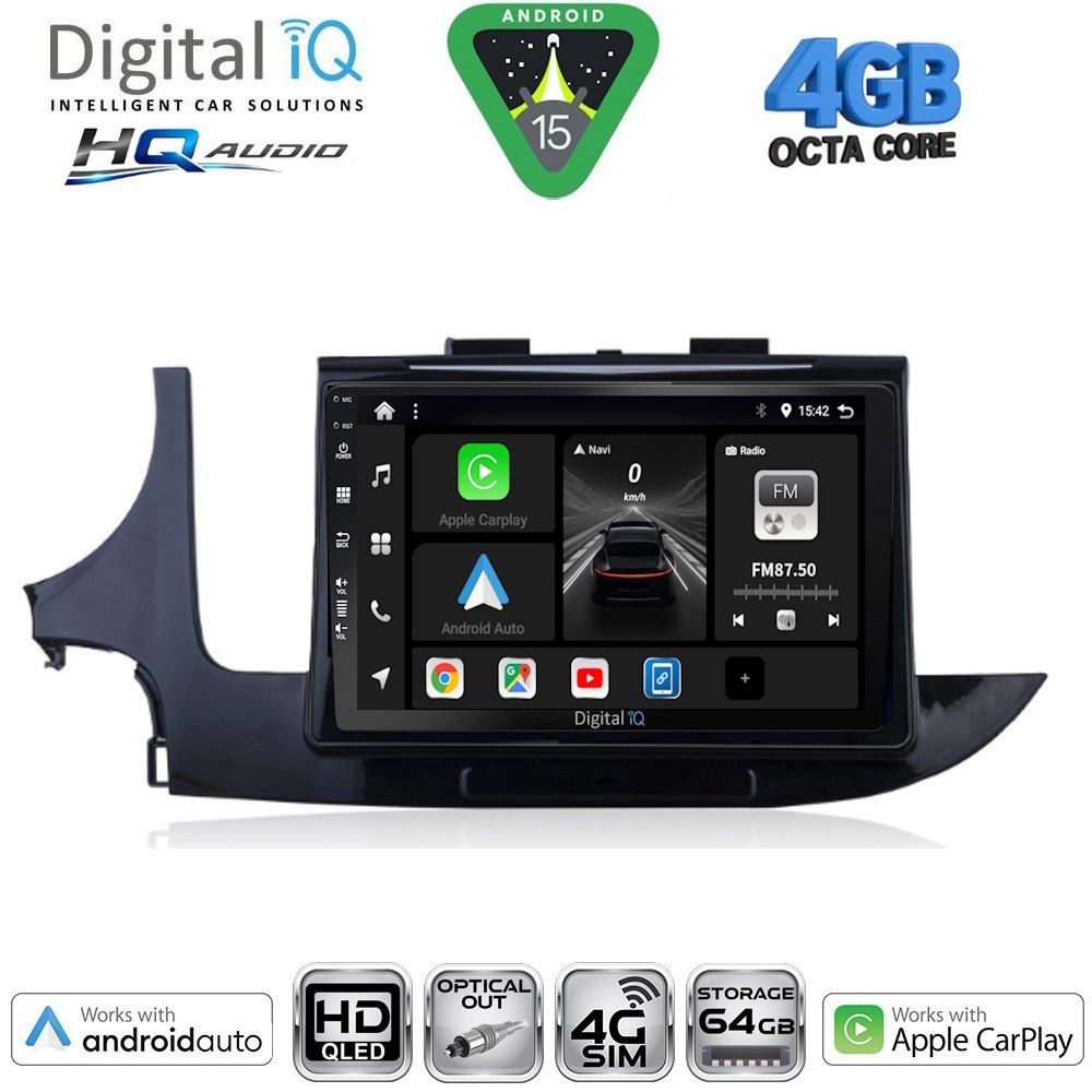 DIGITAL IQ BXK 19497_CPAA (9inc) MULTIMEDIA TABLET for OPEL MOKKA mod. 2016-2021