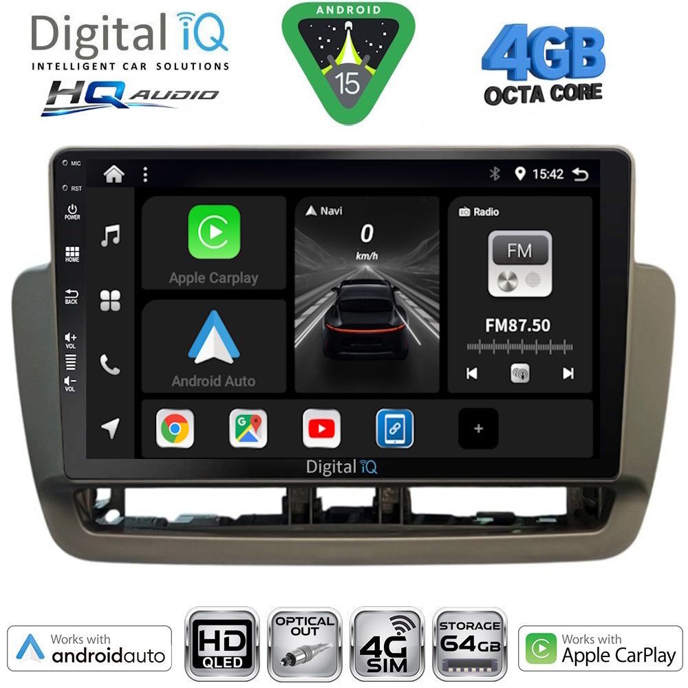 DIGITAL IQ BXK 19572_CPAA (9inc) MULTIMEDIA TABLET for SEAT IBIZA mod. 2012-2015