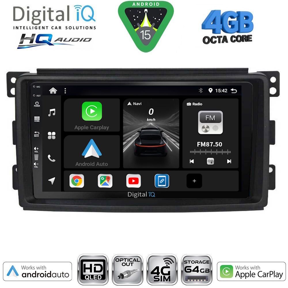DIGITAL IQ BXK 19621_CPAA (9inc) MULTIMEDIA TABLET for SMART mod. 2007-2010