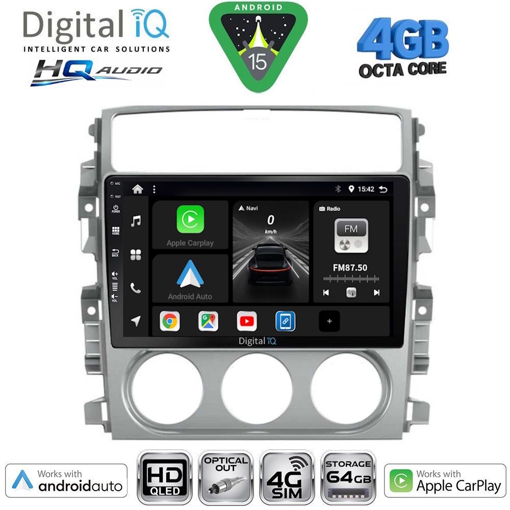 DIGITAL IQ BXK 19681_CPAA (9inc) MULTIMEDIA TABLET for SUZUKI LIANA mod. 2001-2007