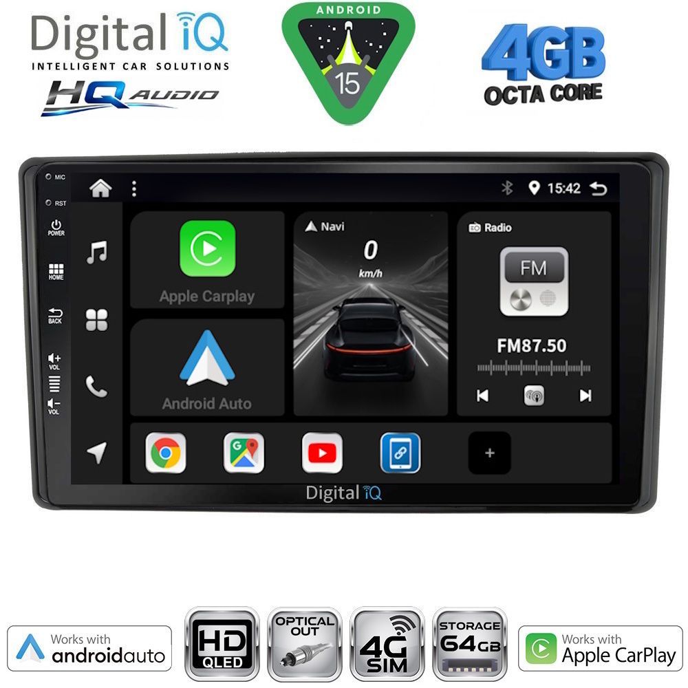 DIGITAL IQ BXK 19701_CPAA (10inc) MULTIMEDIA TABLET for TOYOTA RAIZE mod. 2020-2026
