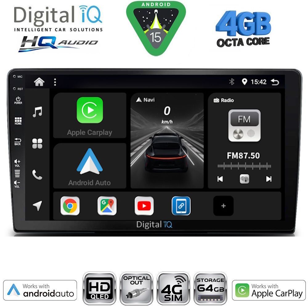 DIGITAL IQ BXK 19722_CPAA (9inc) MULTIMEDIA TABLET for TOYOTA LANDCRUISER mod. 1998-2003