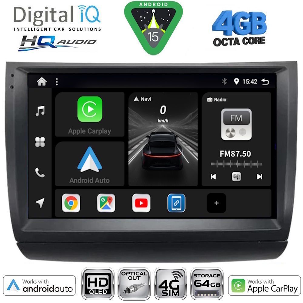 DIGITAL IQ BXK 19728_CPAA (9inc) MULTIMEDIA TABLET for TOYOTA PRIUS mod. 2003-2009