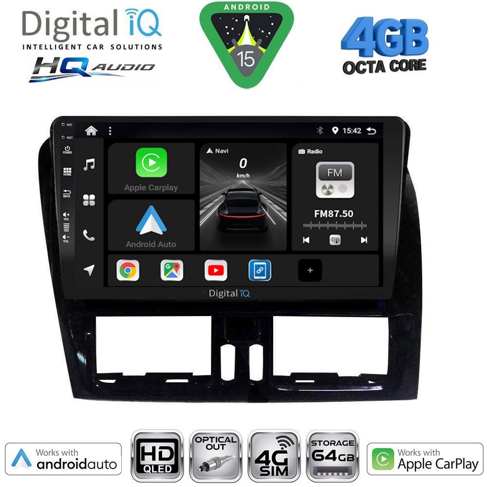 DIGITAL IQ BXK 19787_CPAA (9inc) MULTIMEDIA TABLET for VOLVO XC60 mod. 2009-2017