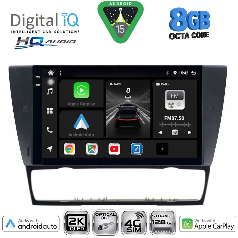 DIGITAL IQ BXK 20043_CPAA (9inc) MULTIMEDIA TABLET for BMW E90-E91-E92-E93 mod. 2005-2012