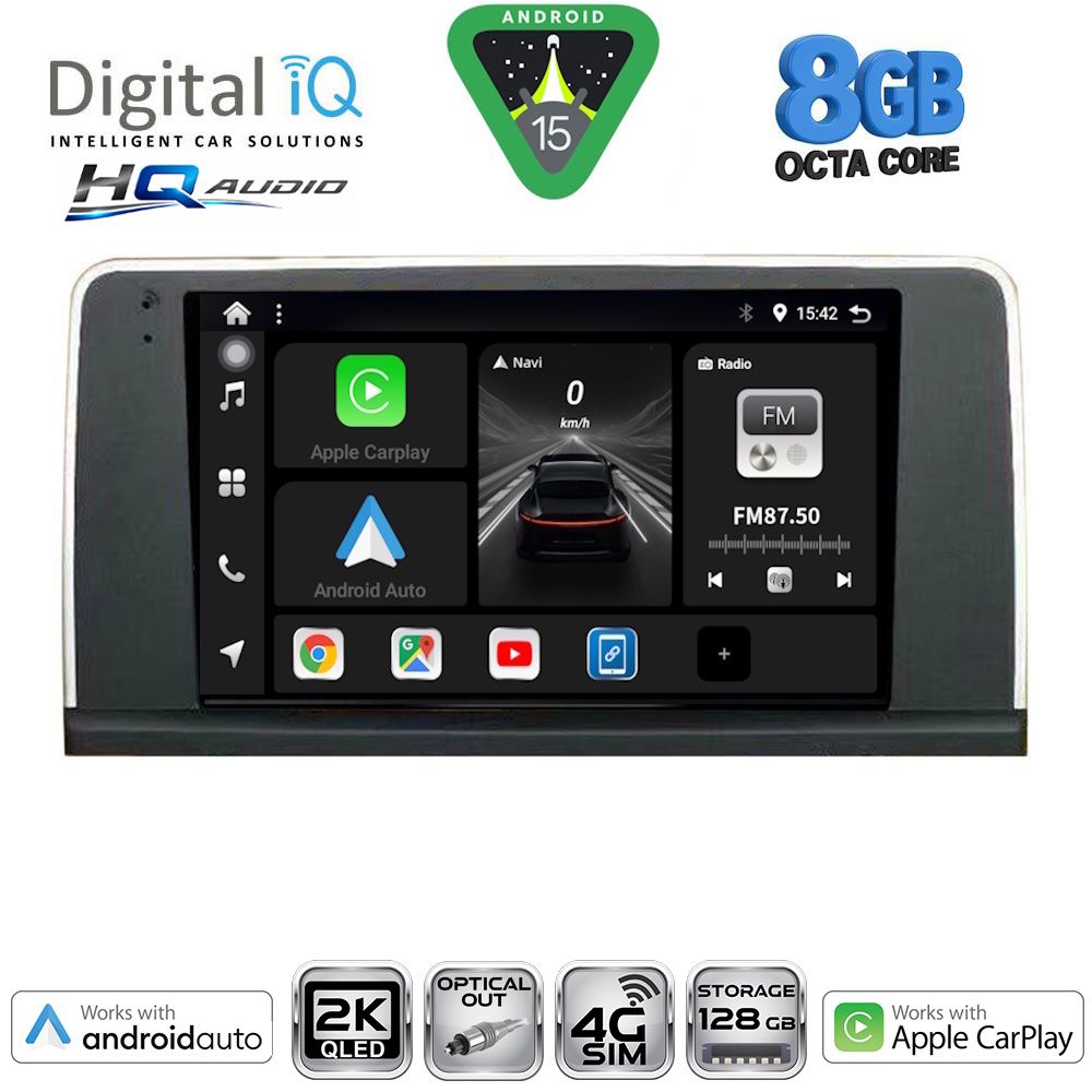 DIGITAL IQ BXK 20060_CPAA (9inc) (CCC) MULTIMEDIA TABLET for BMW X5 (E70) – X6 (E71) mod. 2006-2009