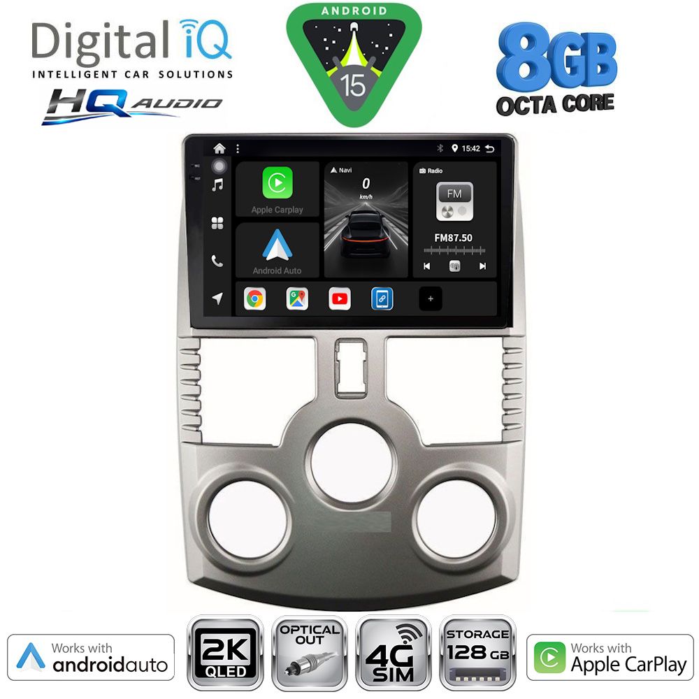 DIGITAL IQ BXK 20126_CPAA (9inc) MULTIMEDIA TABLET for DAIHATSU TERIOS mod. 2006-2017