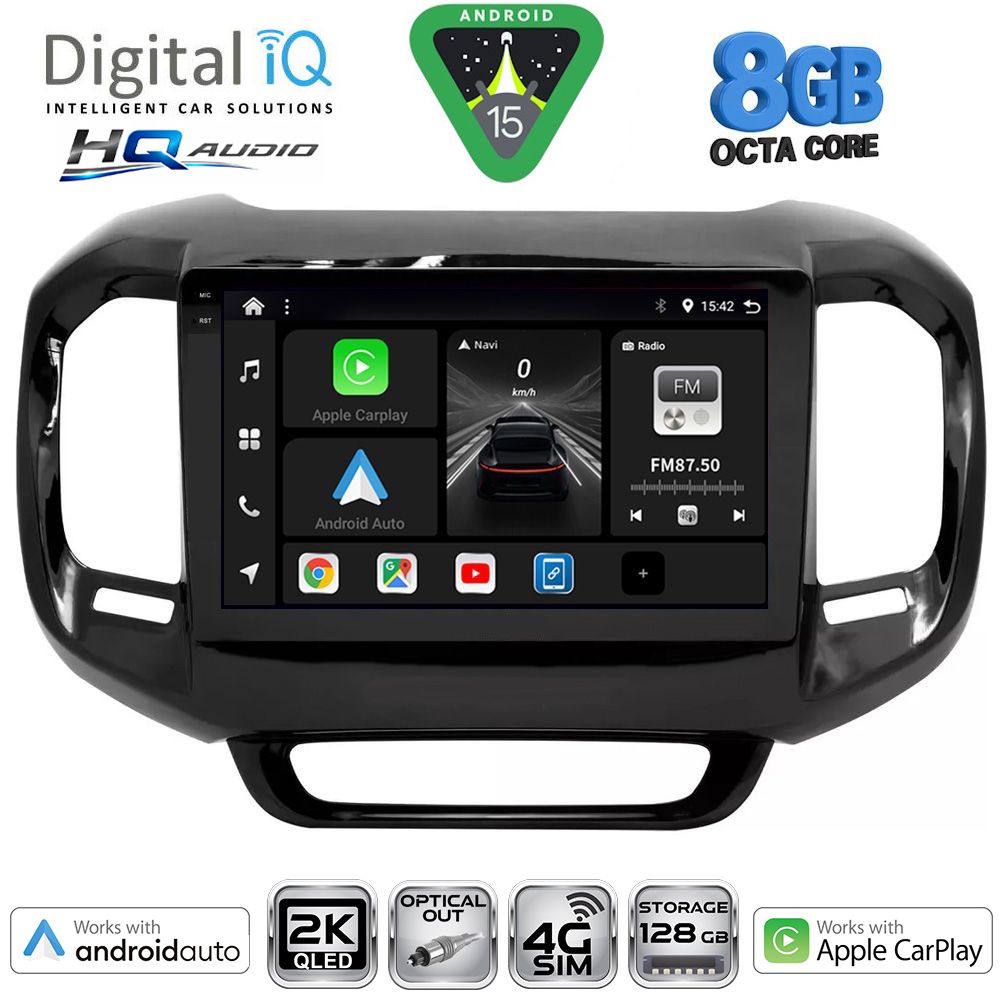 DIGITAL IQ BXK 20127_CPAA (9inc) MULTIMEDIA TABLET for FIAT TORO mod. 2017-2026