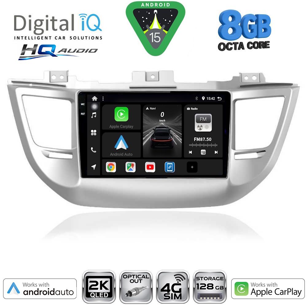 DIGITAL IQ BXK 20243_CPAA (9inc) MULTIMEDIA TABLET for HYUNDAI TUCSON mod. 2015-2019
