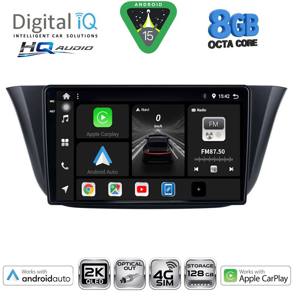 DIGITAL IQ BXK 20265_CPAA (9inc) MULTIMEDIA TABLET for IVECO DAILY mod. 2014-2023