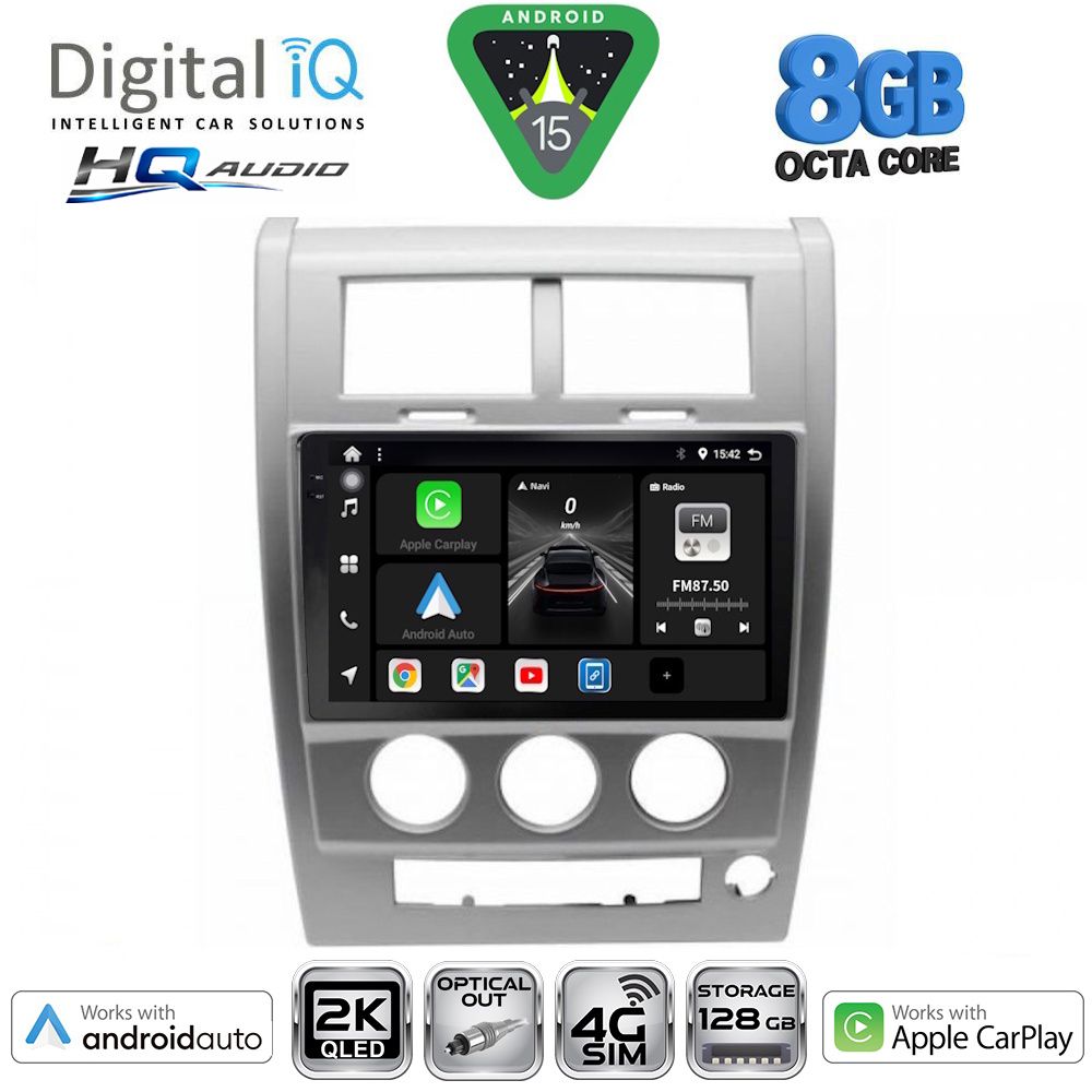 DIGITAL IQ BXK 20270_CPAA (10inc) MULTIMEDIA TABLET for JEEP CHEROKEE – LIBERTY mod. 2007-2014