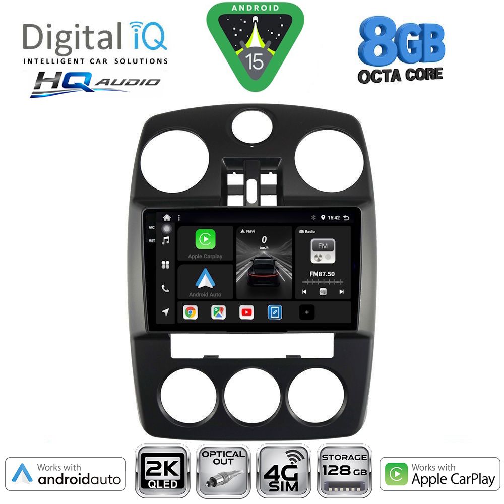 DIGITAL IQ BXK 20287_CPAA (9inc) MULTIMEDIA for CHRYSLER PT CRUISER mod. 2005-2010