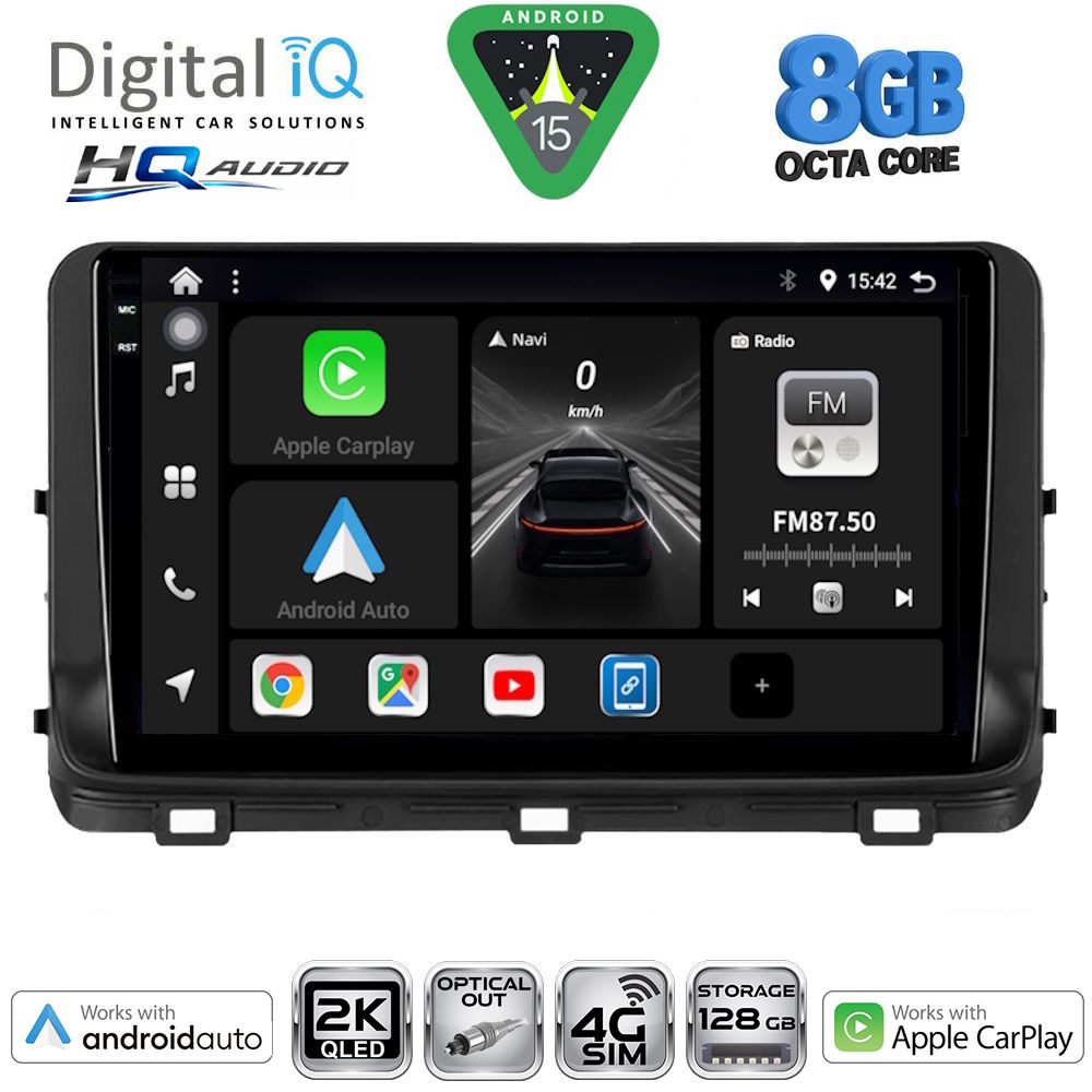 DIGITAL IQ BXK 20303_CPAA (10inc) MULTIMEDIA TABLET for KIA CEED - XCEED mod. 2018-2022