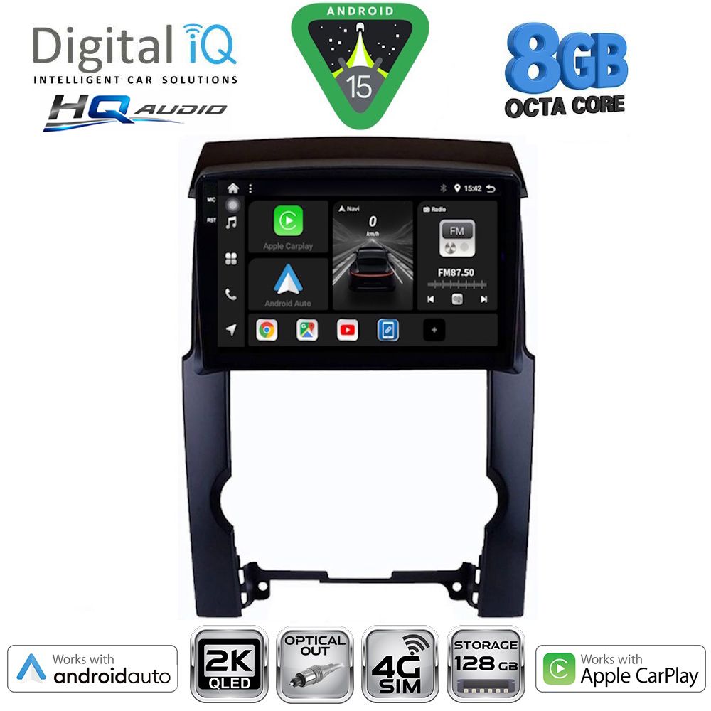 DIGITAL IQ BXK 20318_CPAA (10inc) MULTIMEDIA TABLET for KIA SORENTO mod. 2009-2014