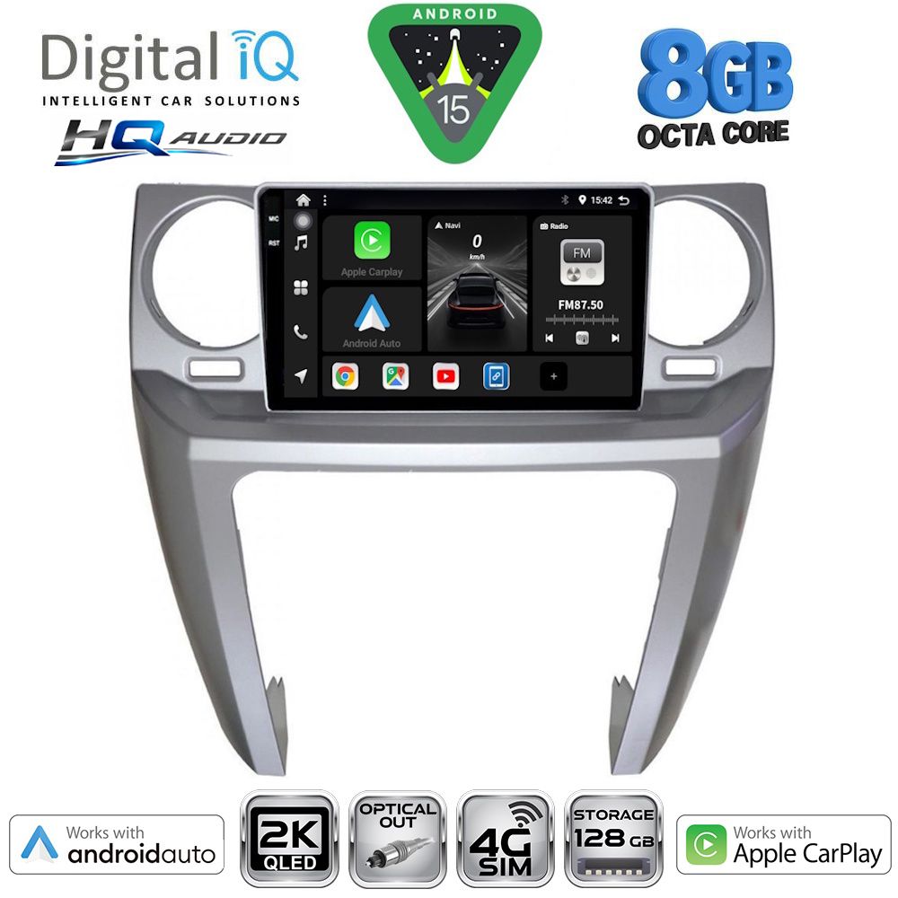 DIGITAL IQ BXK 20335_CPAA (9inc) MULTIMEDIA TABLET for LAND ROVER DISCOVERY 3 mod. 2004-2009