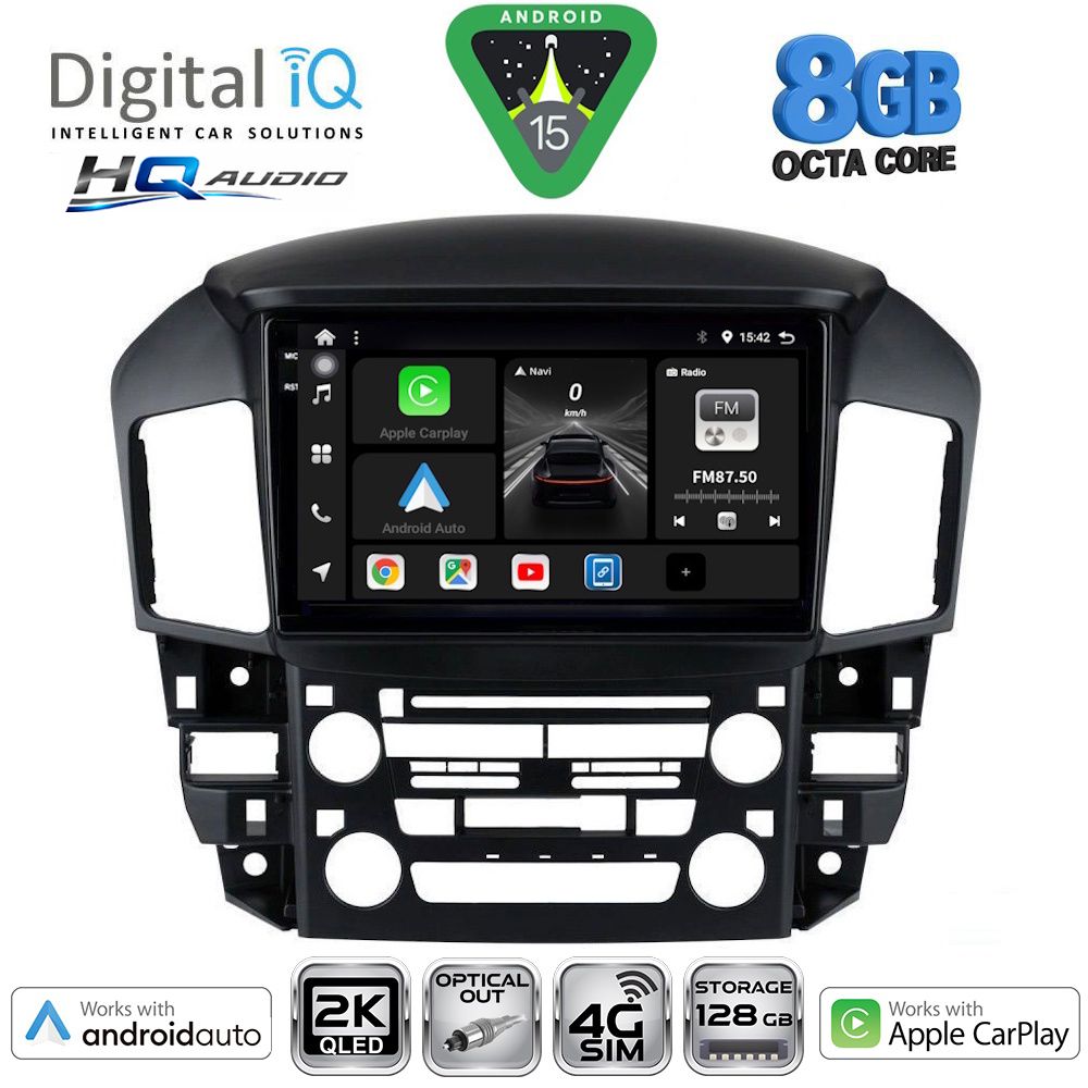 DIGITAL IQ BXK 20344_CPAA (9inc) MULTIMEDIA TABLET for LEXUS RX 300 mod. 1998-2003
