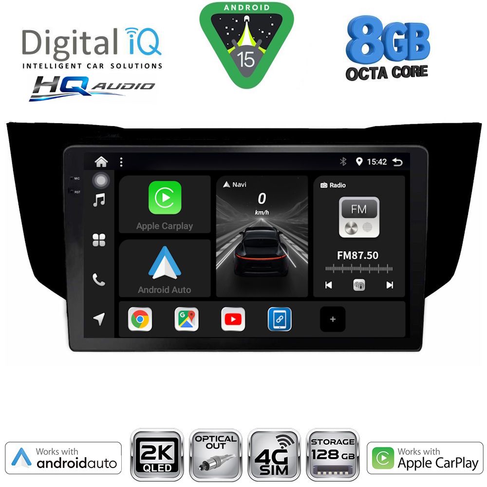 DIGITAL IQ BXK 20345BL_CPAA (9inc) MULTIMEDIA TABLET for LEXUS RX 300 – 400 mod. 2003-2008