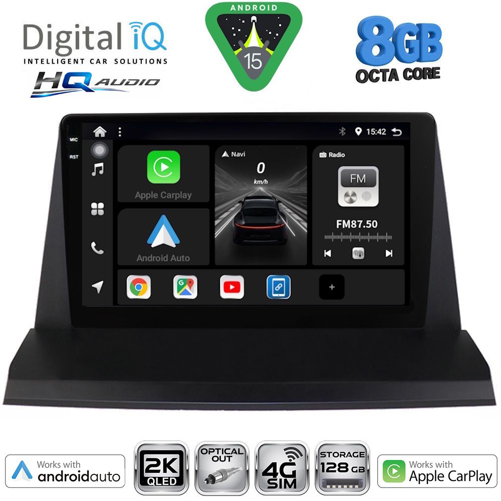 DIGITAL IQ BXK 20350_CPAA (9inc) MULTIMEDIA TABLET for LEXUS NX 200 mod. 2014-2022