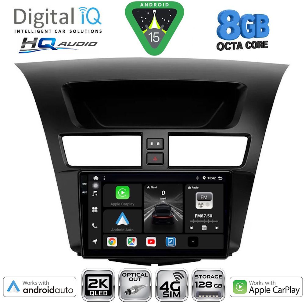 DIGITAL IQ BXK 20364_CPAA (9inc) MULTIMEDIA TABLET for MAZDA BT50 mod. 2012-2019