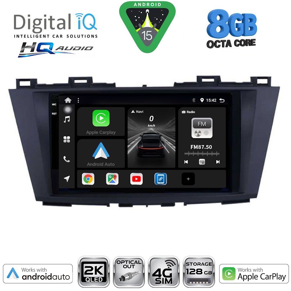 DIGITAL IQ BXK 20371_CPAA (9inc) MULTIMEDIA TABLET for MAZDA 5 mod. 2011-2020