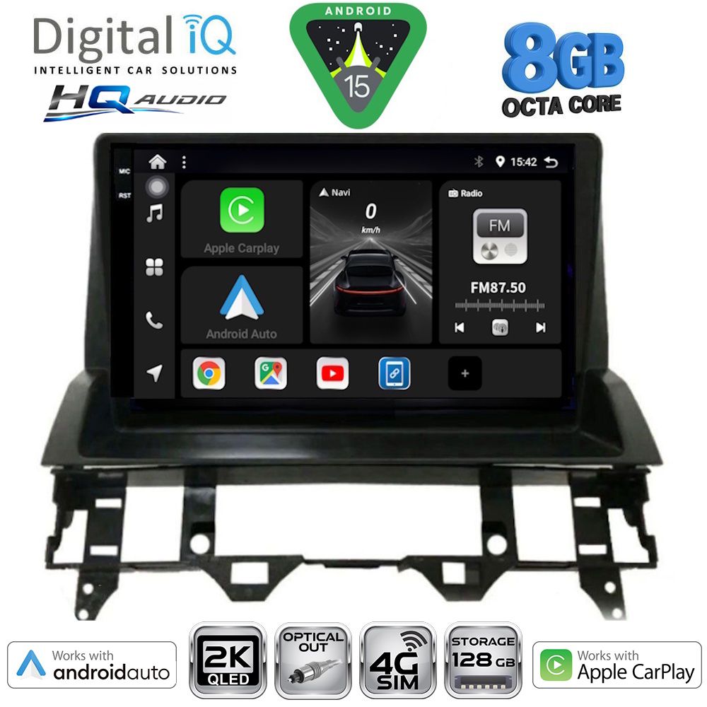 DIGITAL IQ BXK 20376_CPAA DASH (10inc) MULTIMEDIA TABLET for MAZDA 6 mod. 2002-2008