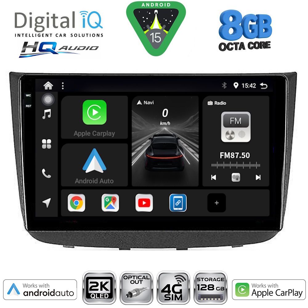 DIGITAL IQ BXK 20420_CPAA (10inc) MULTIMEDIA TABLET for MERCEDES VITO - VIANO (W639) mod. 2003-2007
