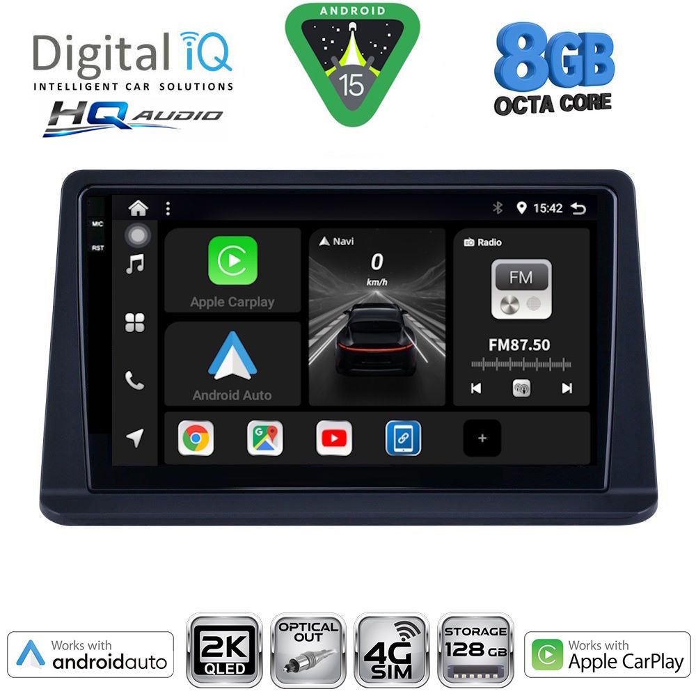 DIGITAL IQ BXK 20445_CPAA (9inc) MULTIMEDIA TABLET for MITSUBISHI PAJERO mod. 1999-2006