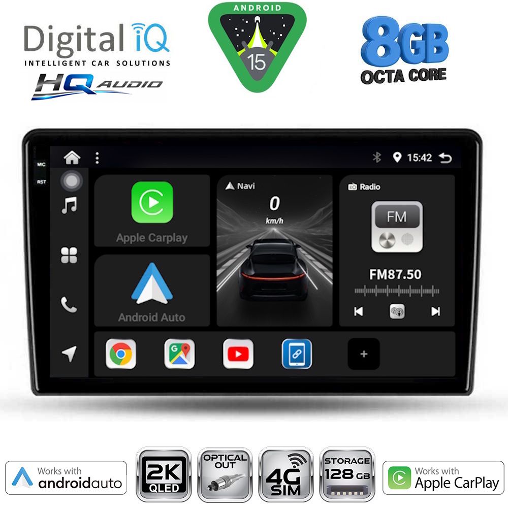 DIGITAL IQ BXK 20476_CPAA (10inc) MULTIMEDIA TABLET for NISSAN XTRAIL mod. 2004-2007