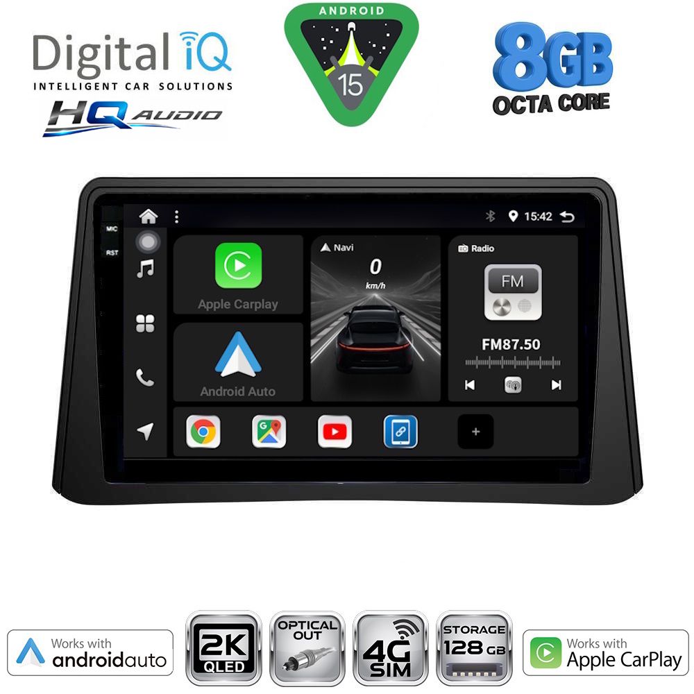 DIGITAL IQ BXK 20496_CPAA (9inc) MULTIMEDIA TABLET for OPEL MOKKA mod. 2012-2015