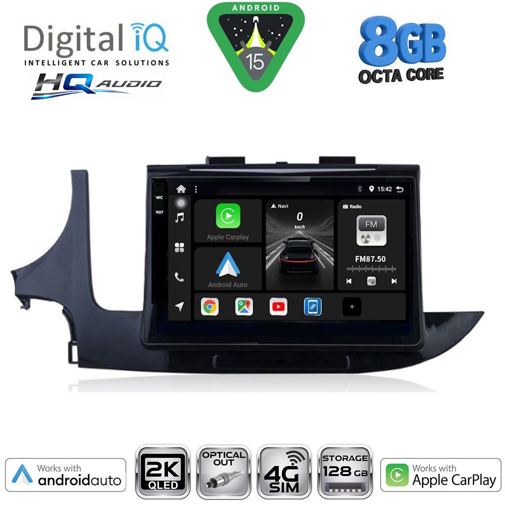 DIGITAL IQ BXK 20497_CPAA (9inc) MULTIMEDIA TABLET for OPEL MOKKA mod. 2016-2021