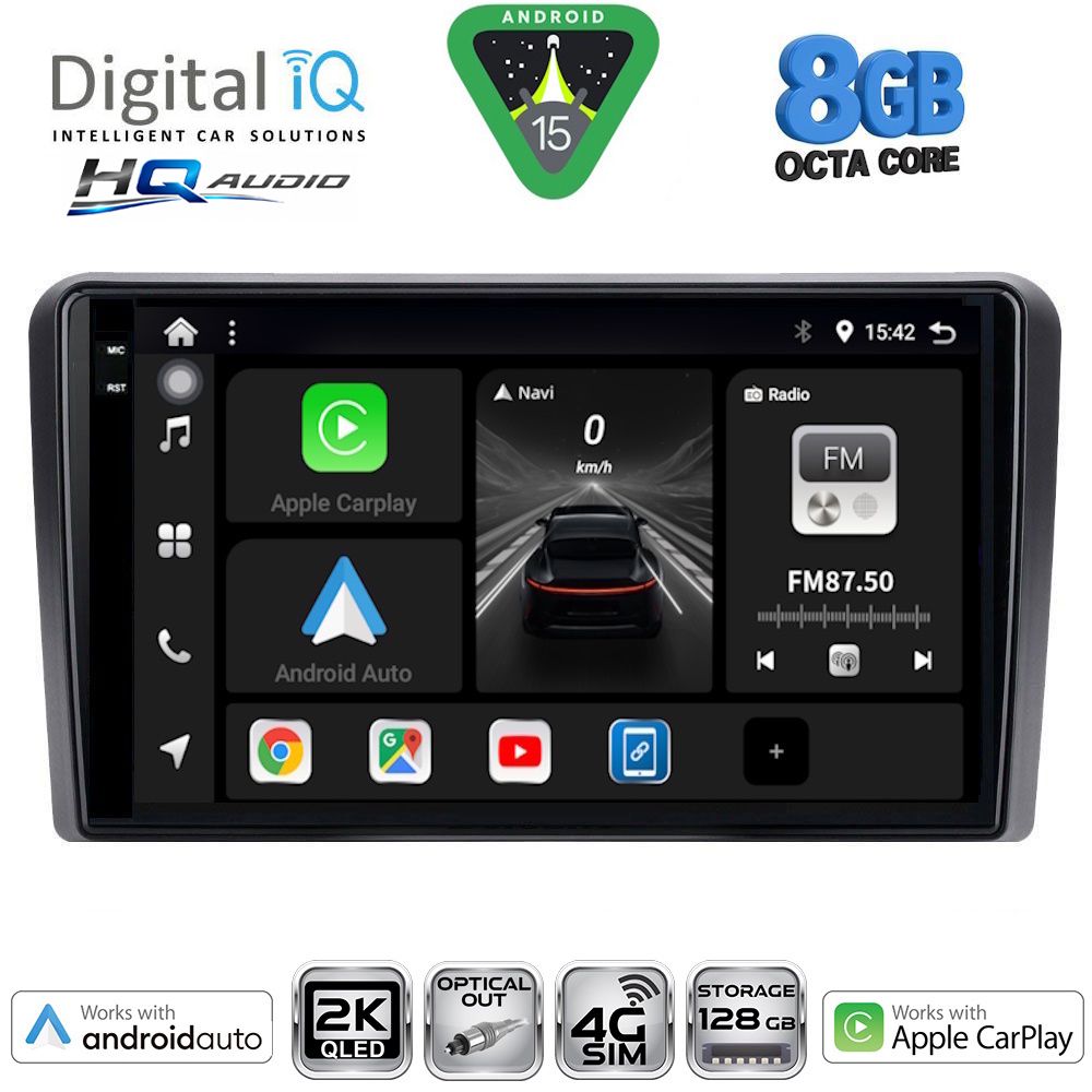 DIGITAL IQ BXK 20510_CPAA (9inc) MULTIMEDIA TABLET for CITROEN - PEUGEOT - TOYOTA