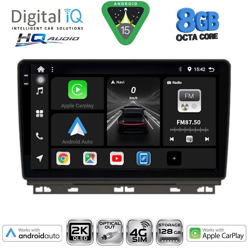 DIGITAL IQ BXK 20546_CPAA (9inc) MULTIMEDIA TABLET for RENAULT CLIO - CAPTUR mod. 2019-2026
