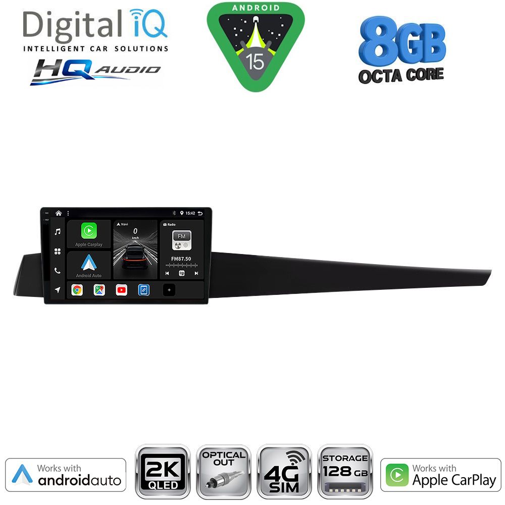 DIGITAL IQ BXK 20552_CPAA (10inc) MULTIMEDIA TABLET for RENAULT LAGUNA mod. 2007-2015