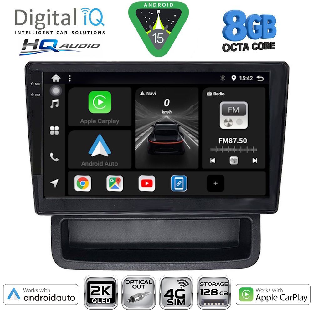 DIGITAL IQ BXK 20559_CPAA (10inc) MULTIMEDIA TABLET for OPEL VIVARO – RENAULT TRAFIC - NISSAN PRIMASTAR mod. 2004-2015