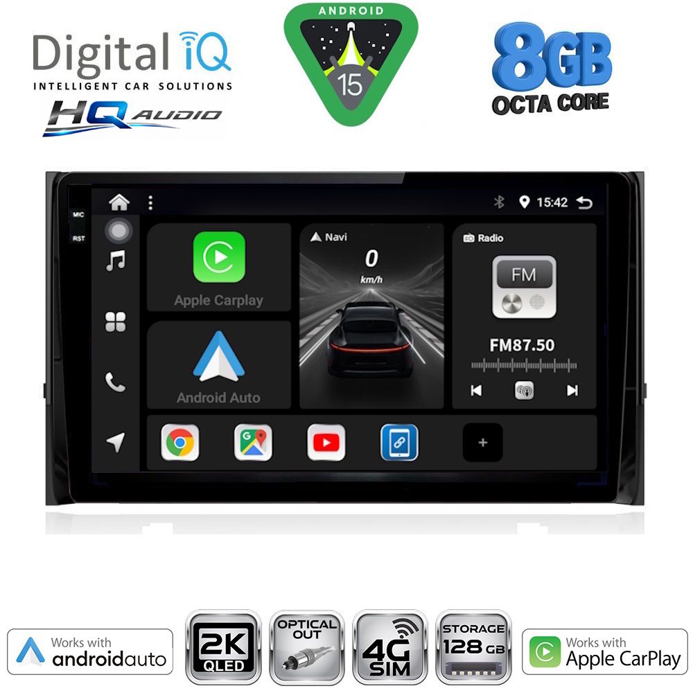 DIGITAL IQ BXK 20584_CPAA (10inc) MULTIMEDIA TABLET for SKODA KAROQ - KODIAQ mod. 2016-2024