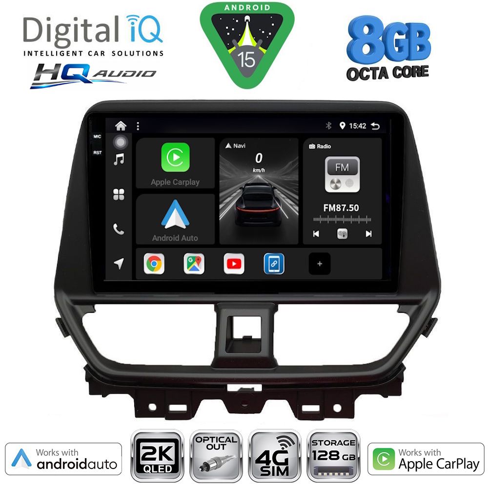 DIGITAL IQ BXK 20673_CPAA (9inc) MULTIMEDIA TABLET for SUZUKI BALENO mod. 2022-2026