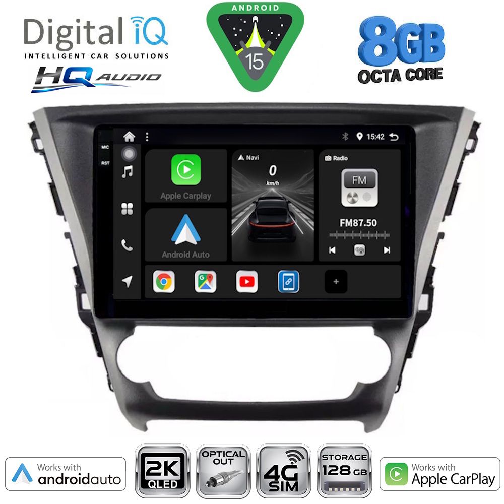 DIGITAL IQ BXK 20706_CPAA (10inc) MULTIMEDIA TABLET for TOYOTA AVENSIS mod. 2016-2019