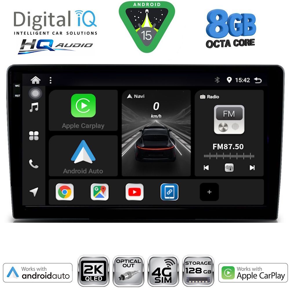 DIGITAL IQ BXK 20722_CPAA (9inc) MULTIMEDIA TABLET for TOYOTA LANDCRUISER mod. 1998-2003