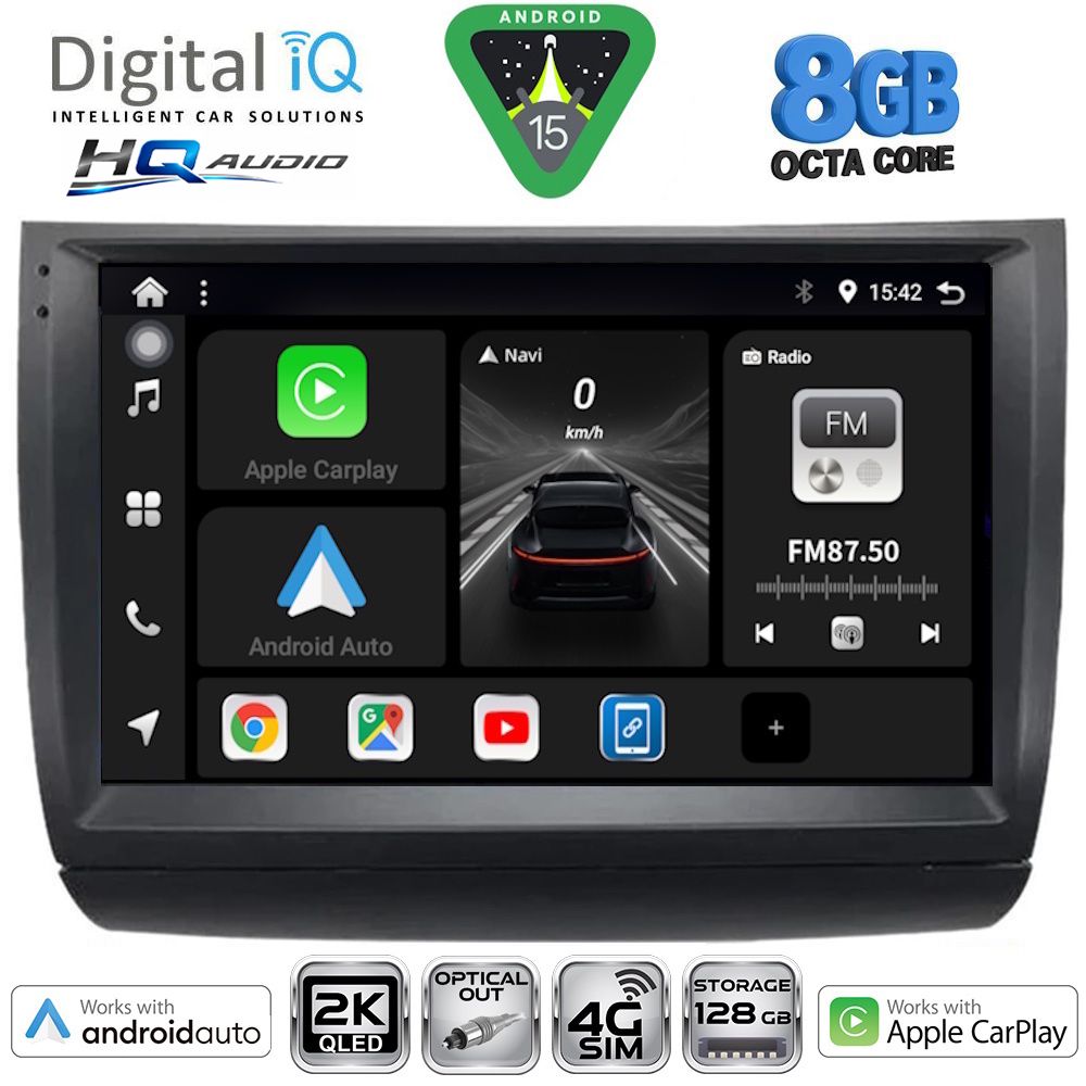 DIGITAL IQ BXK 20728_CPAA (9inc) MULTIMEDIA TABLET for TOYOTA PRIUS mod. 2003-2009