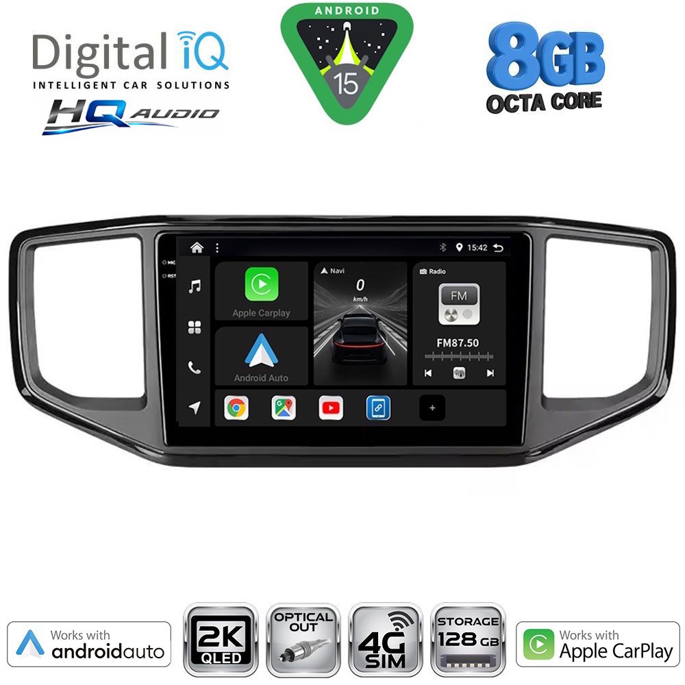 DIGITAL IQ BXK 20754_CPAA (9inc) MULTIMEDIA TABLET for VW AMAROK mod. 2017-2022