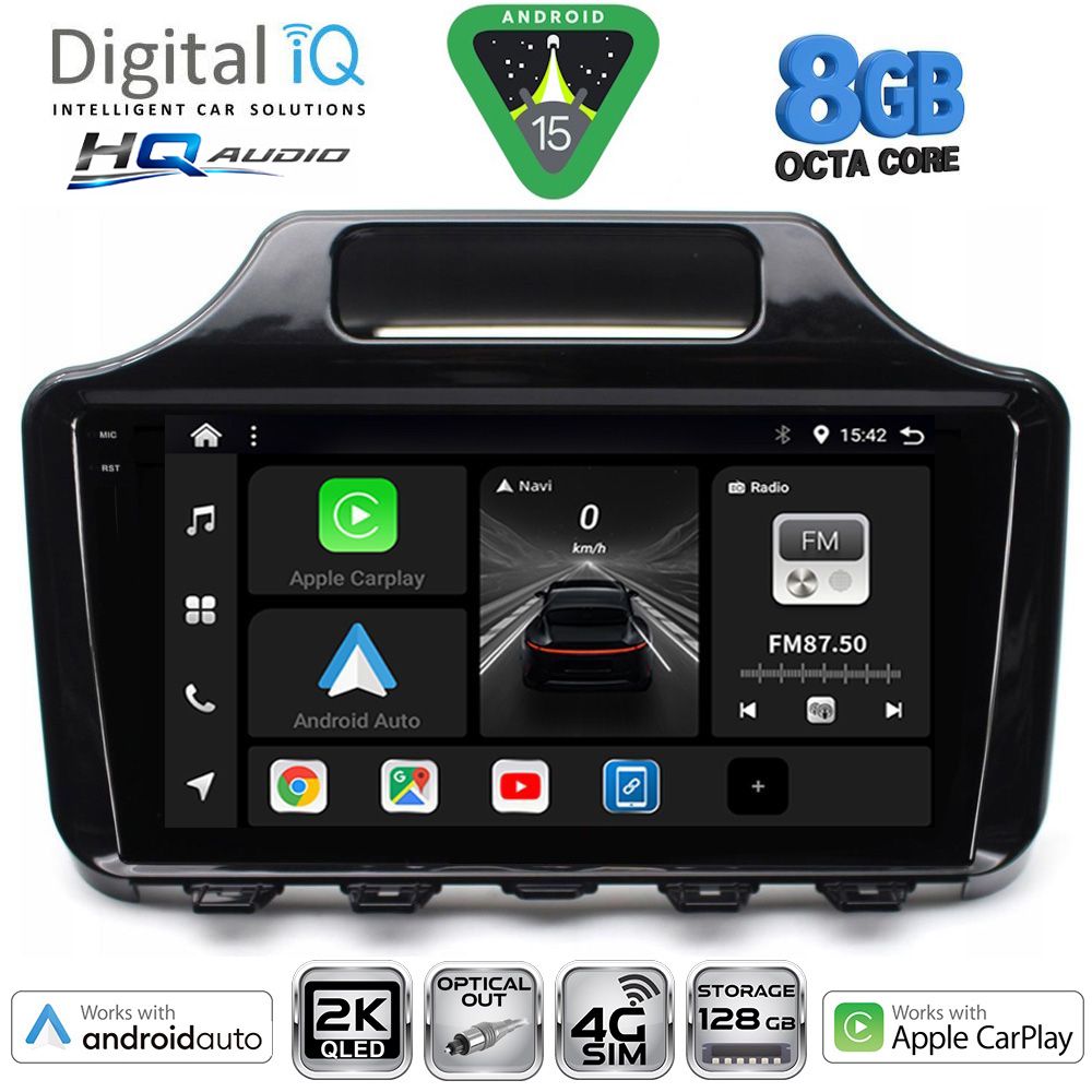 DIGITAL IQ BXK 20779_CPAA (9inc) MULTIMEDIA TABLET for TOYOTA IQ mod. 2008-2015 with ORIG. NAVI
