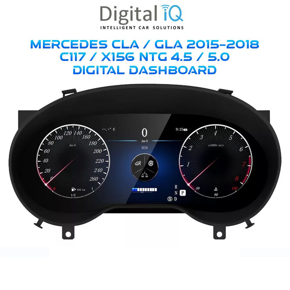 DIGITAL IQ DDD 981_DC (12.3in) DIGITAL INSTRUMENT CLUSTER for MERCEDES A (W176) / CLA (C117) / GLA (X156) mod. 2013-2019