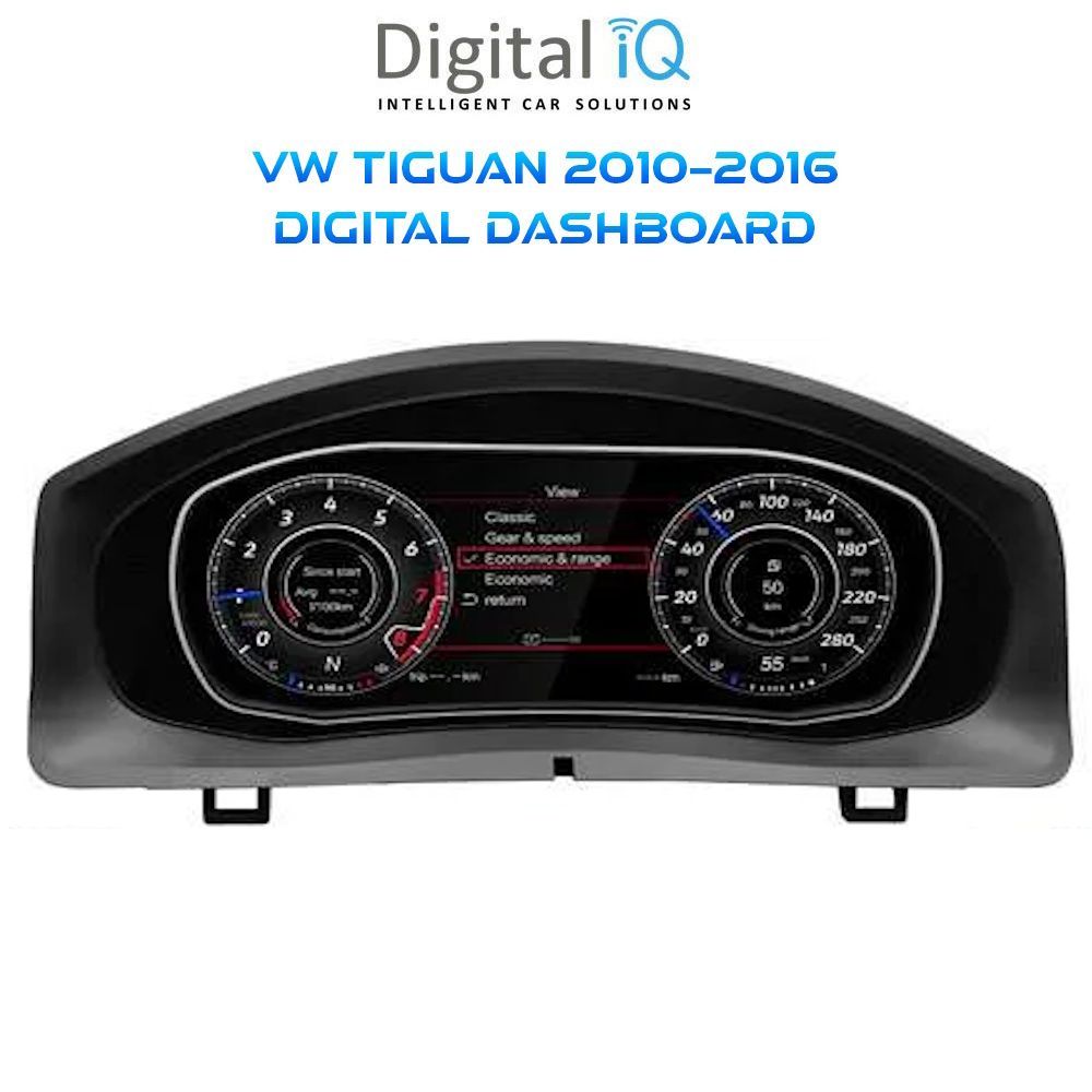 DIGITAL IQ DYL 760_DC (10.3") DIGITAL INSTRUMENT CLUSTER for VW TIGUAN mod. 2010-2016 with HDMI input