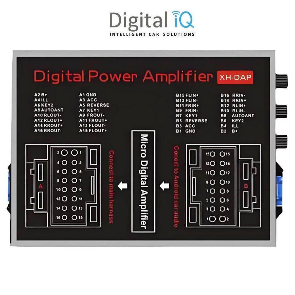 4 CHANNEL AMPLIFIER for ANDROID units)