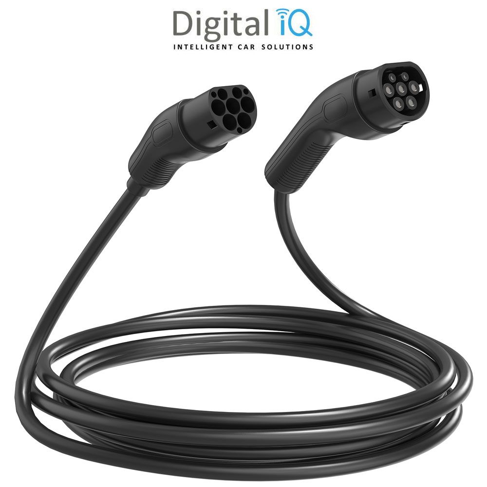 DIQ EV CHC 83222 (CHARGING CABLE TYPE 2 CB32A03-8 - 8m - 32A - 22kW - 3 Phase)