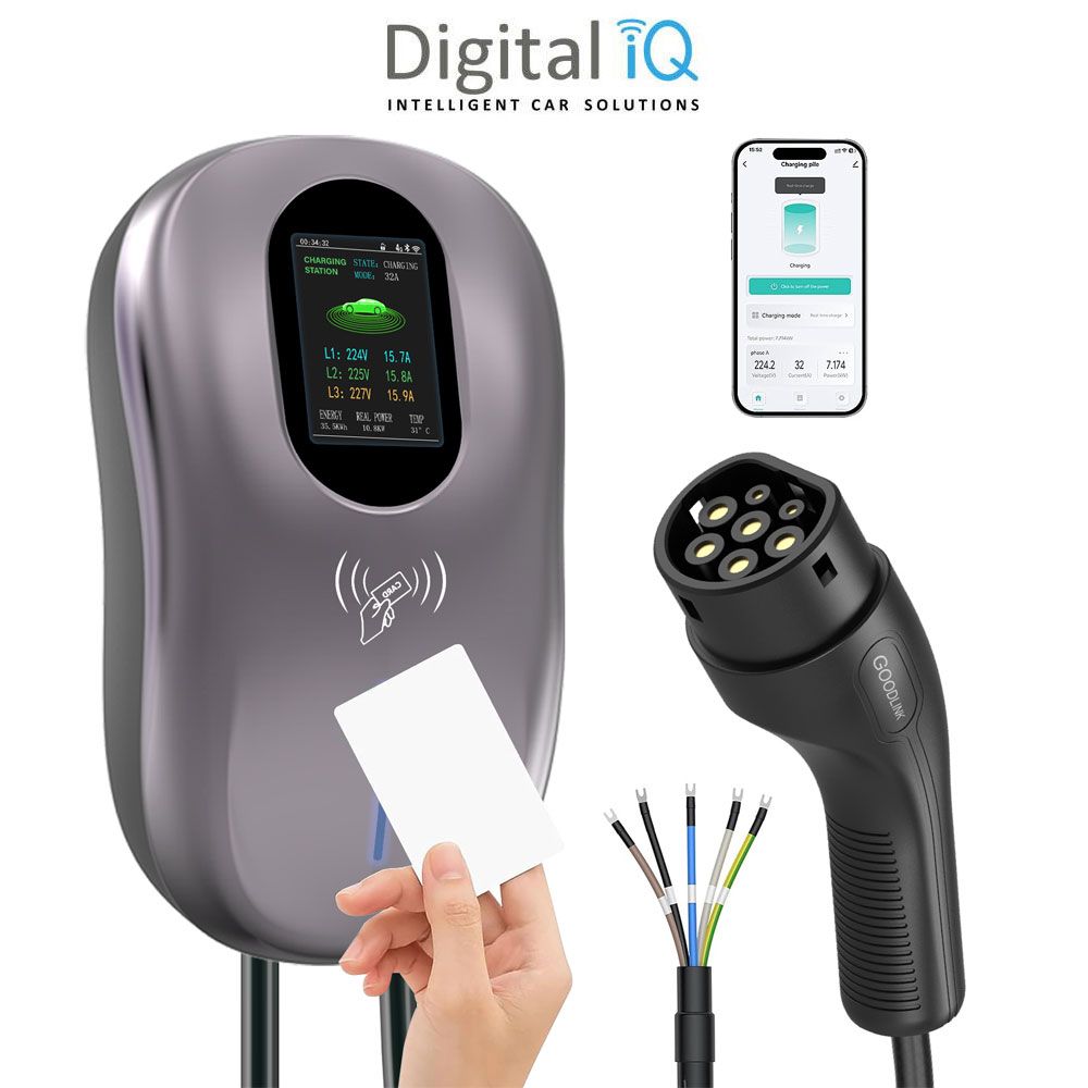 DIQ EV WCH 93207 (WALL CHARGER TYPE 2 EVC02EU07Κ - 32A - 7kW)