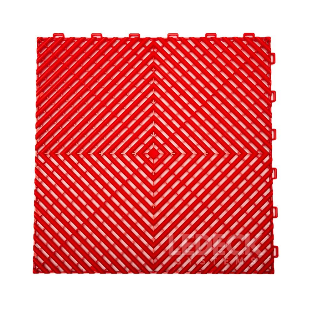 DIGITAL IQ PLASTIC FLOOR TILES (RED)