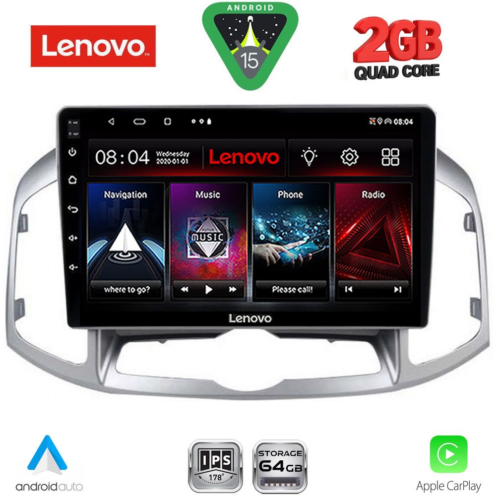 LENOVO LVD 2071_CPA (10inc) MULTIMEDIA for CHEVROLET CAPTIVA mod. 2012-2018
