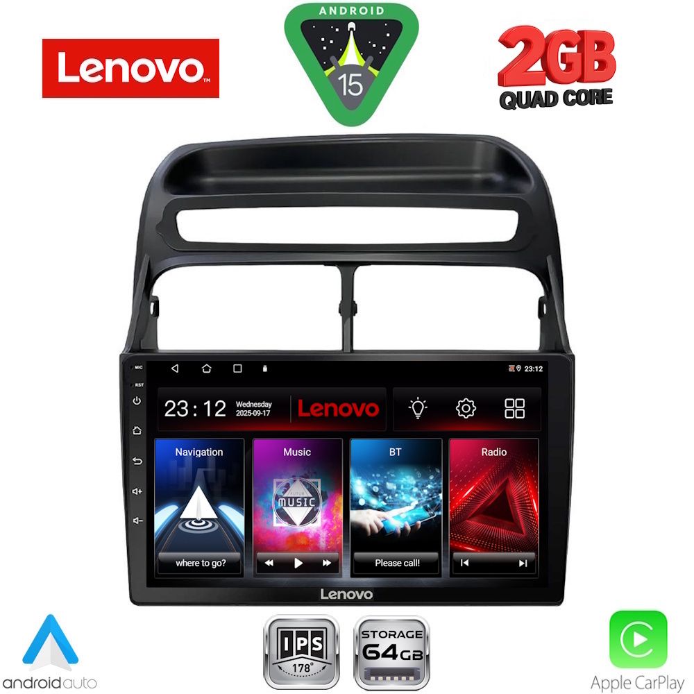 LENOVO LVD 2129_CPA (9inc) MULTIMEDIA TABLET for FIAT LINEA mod. 2007-2011
